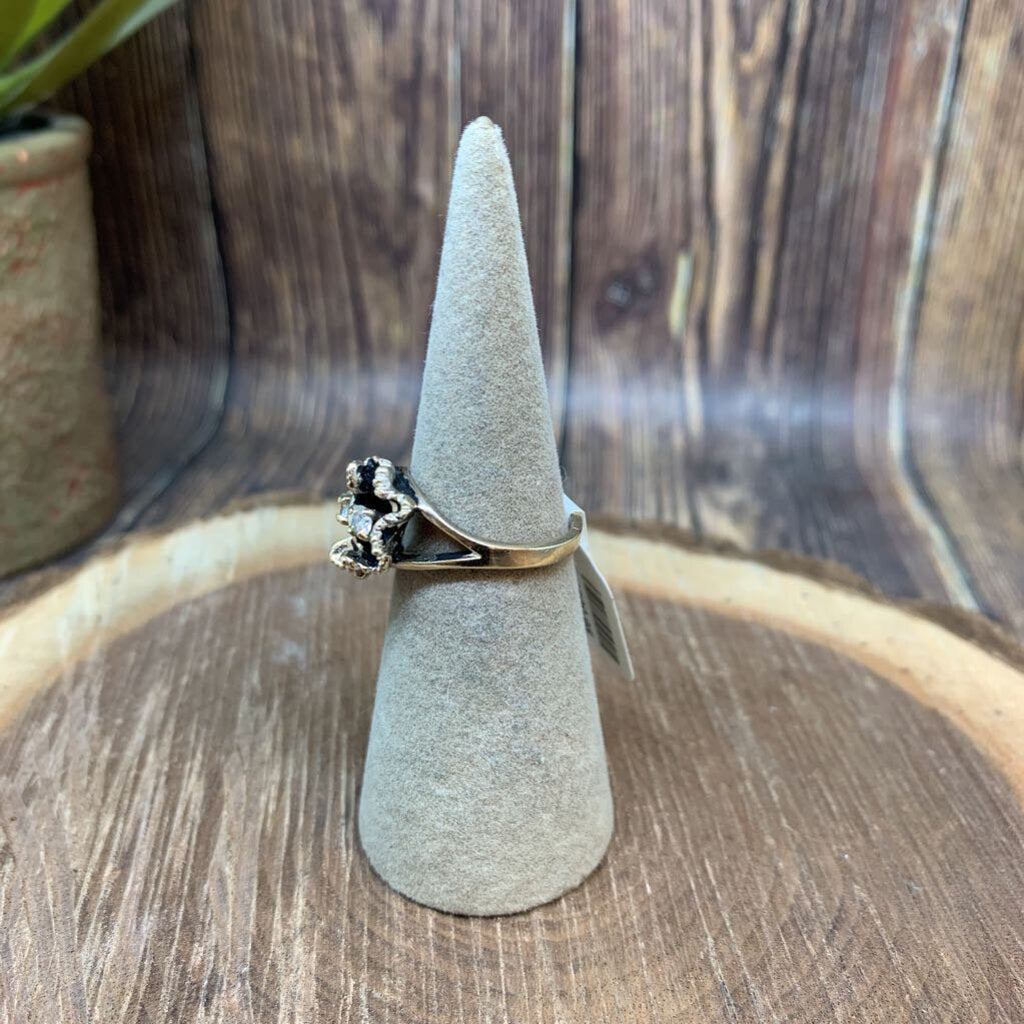 Amanda's Exchange Consignment, 14K WG & CZ Ring