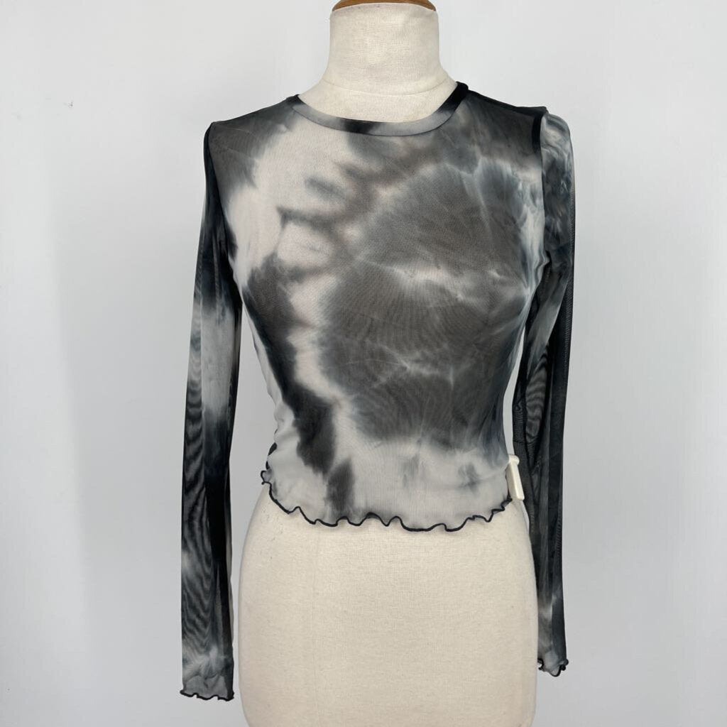 Amante, Amante L/s Sheer Shirt