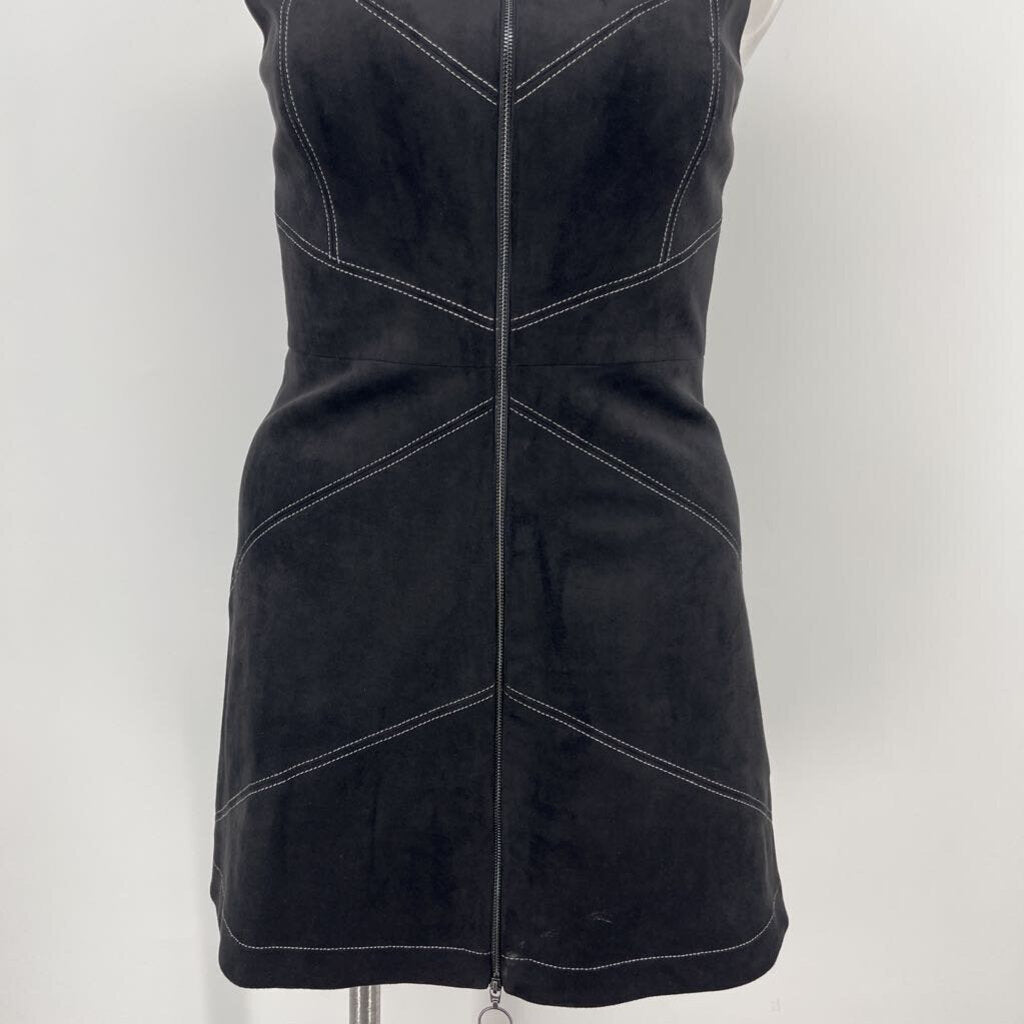 BCBG Max Azria, BCBG Faux Suede Long Vest