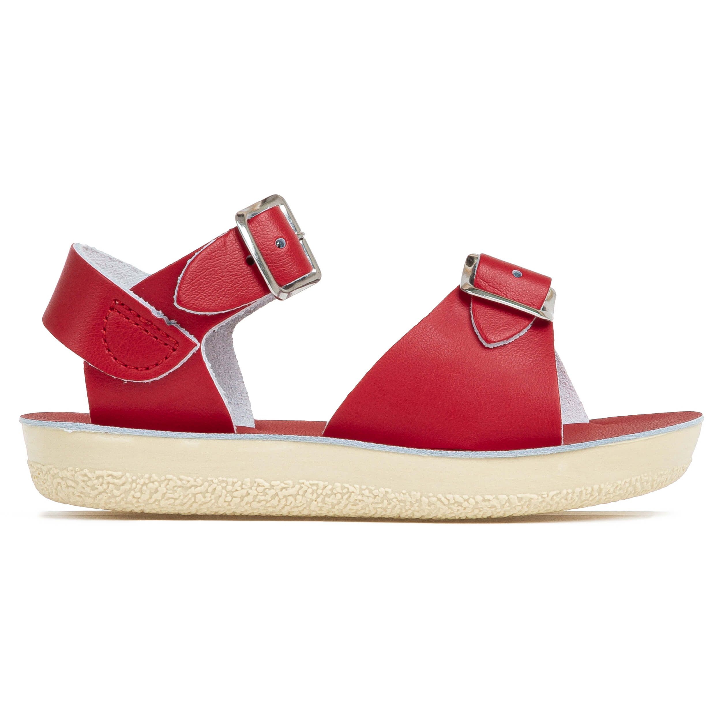 Salt-water, Childs Surfer Sandal - Red