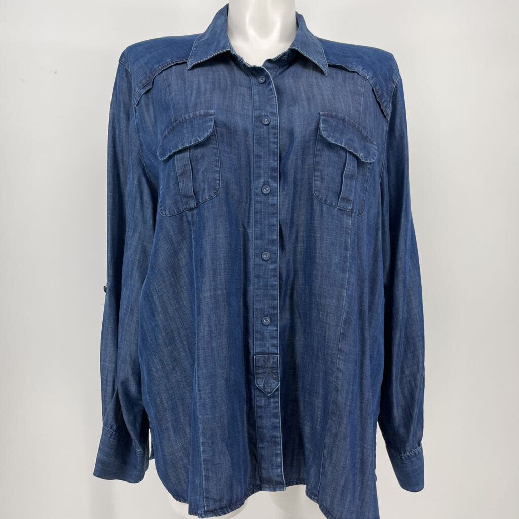 Foxcroft, Foxcroft L/s Shirt