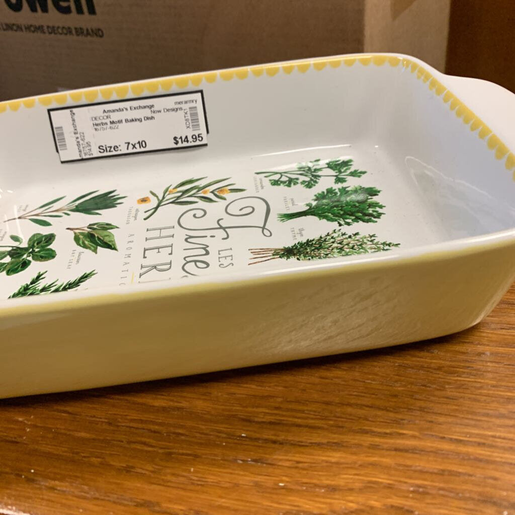 Now Designs, Herbs Motif Baking Dish