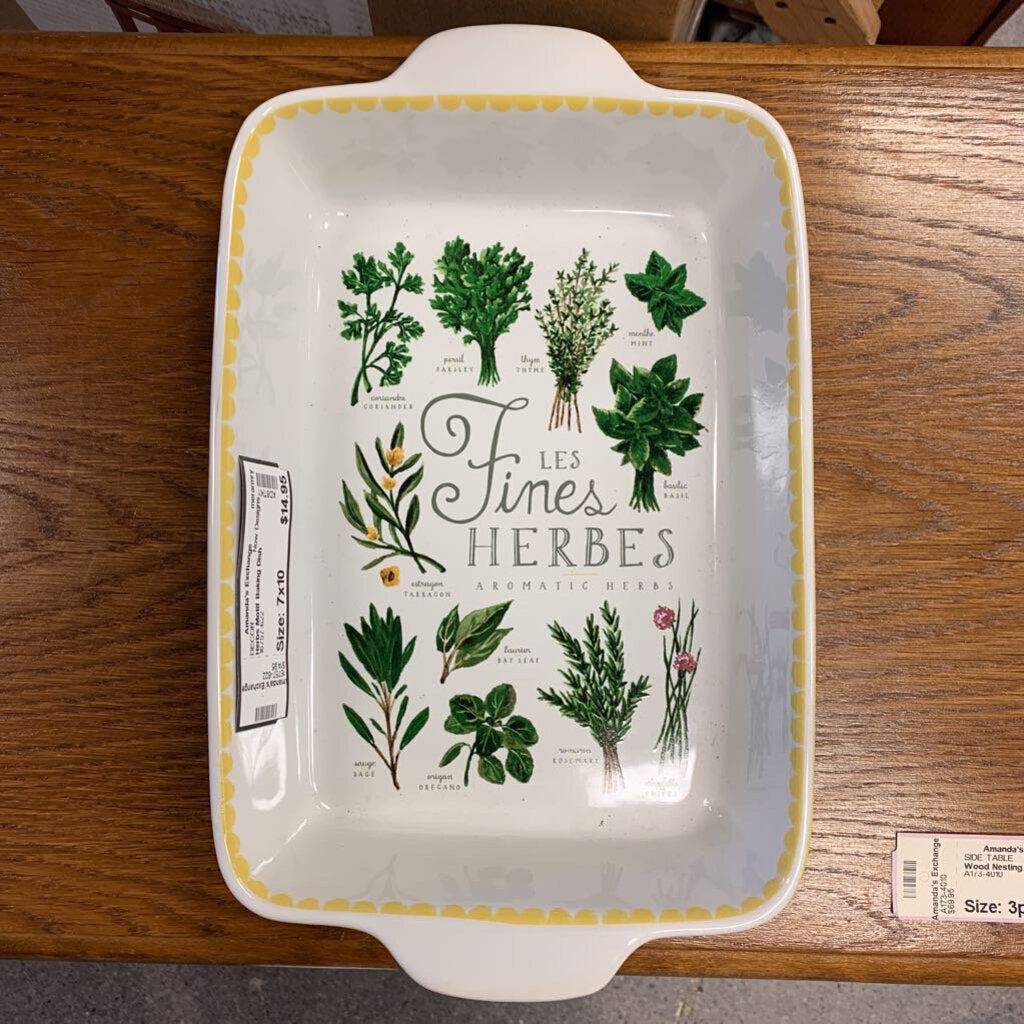 Now Designs, Herbs Motif Baking Dish