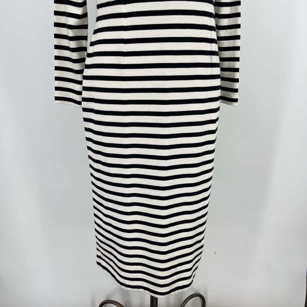 J Crew, J Crew LS Striped Dress