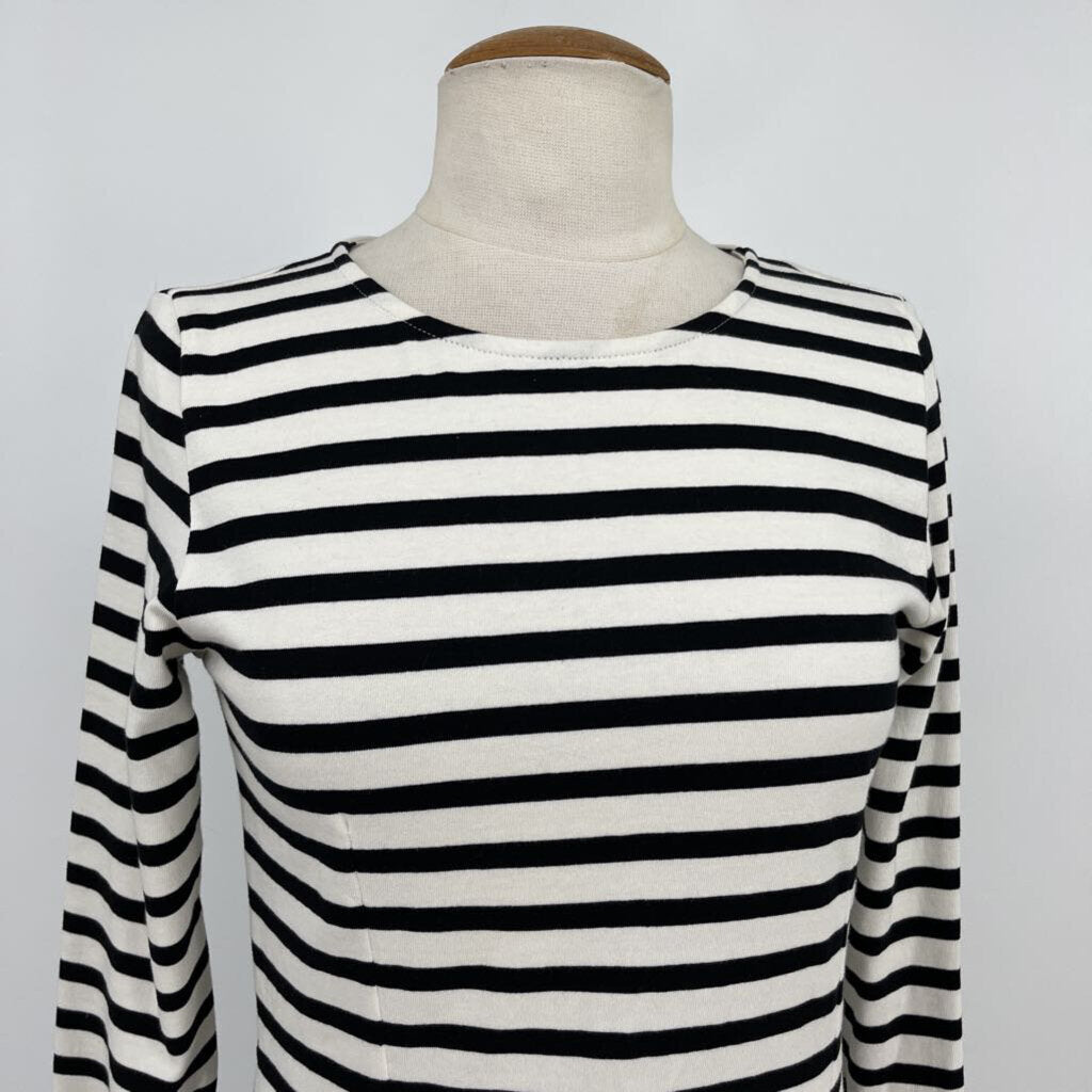 J Crew, J Crew LS Striped Dress