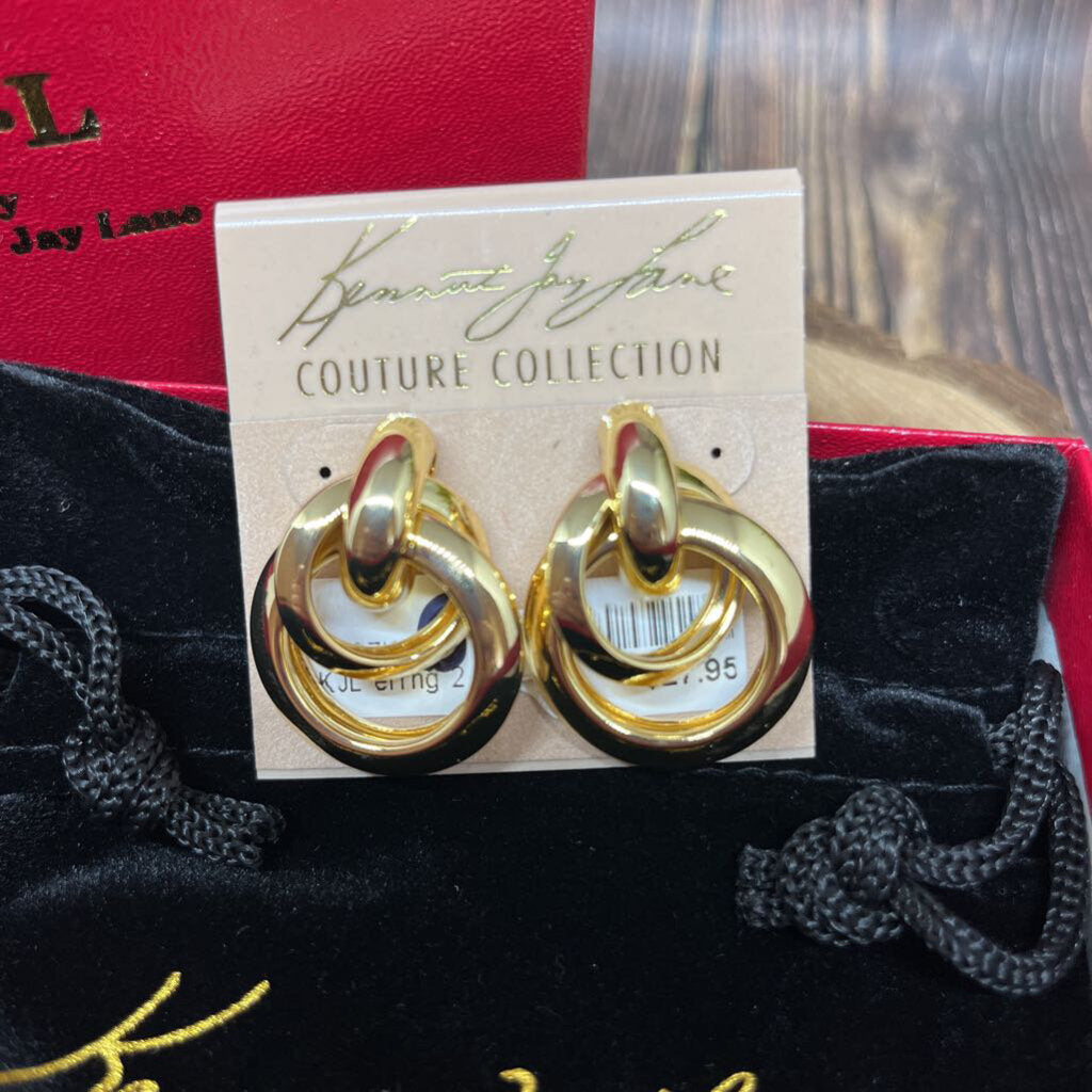 Kenneth Jay Lane, Kenneth Jay Lane Earrings NIB