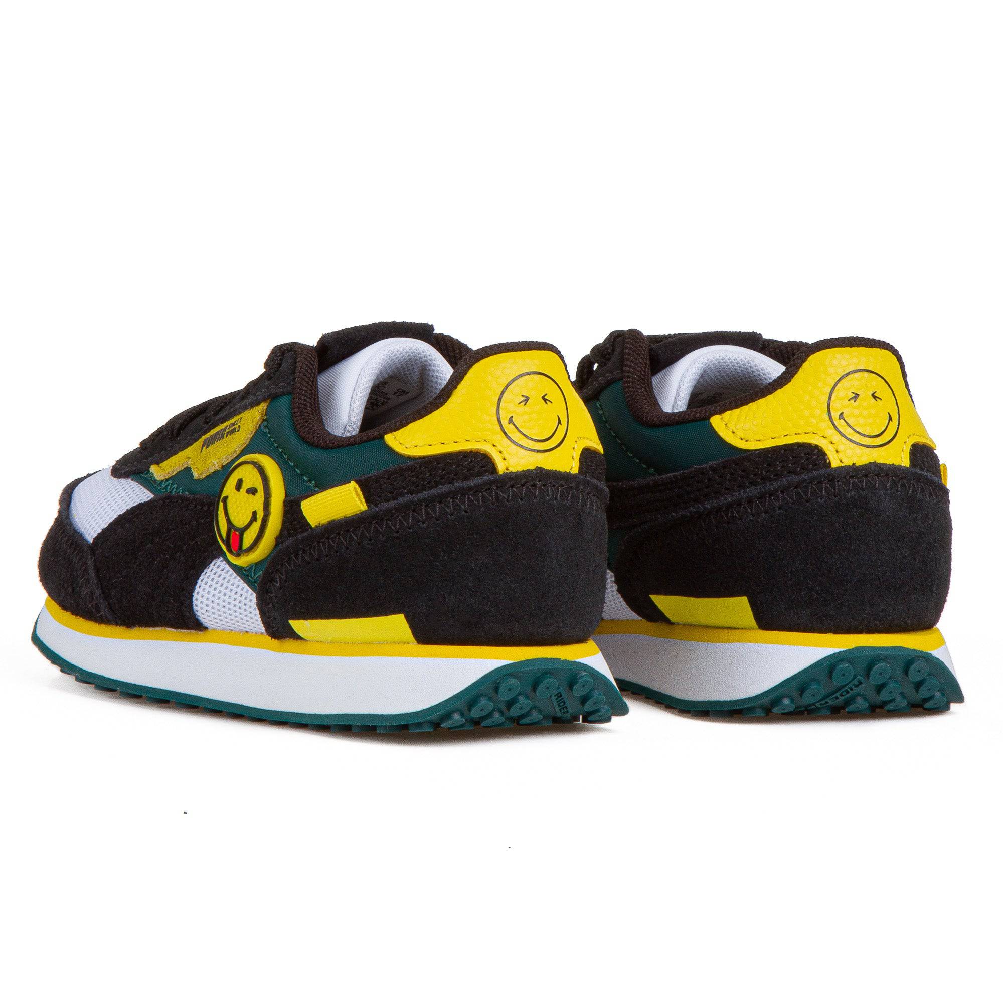 Puma, Kids Future Rider Smiley World - Black