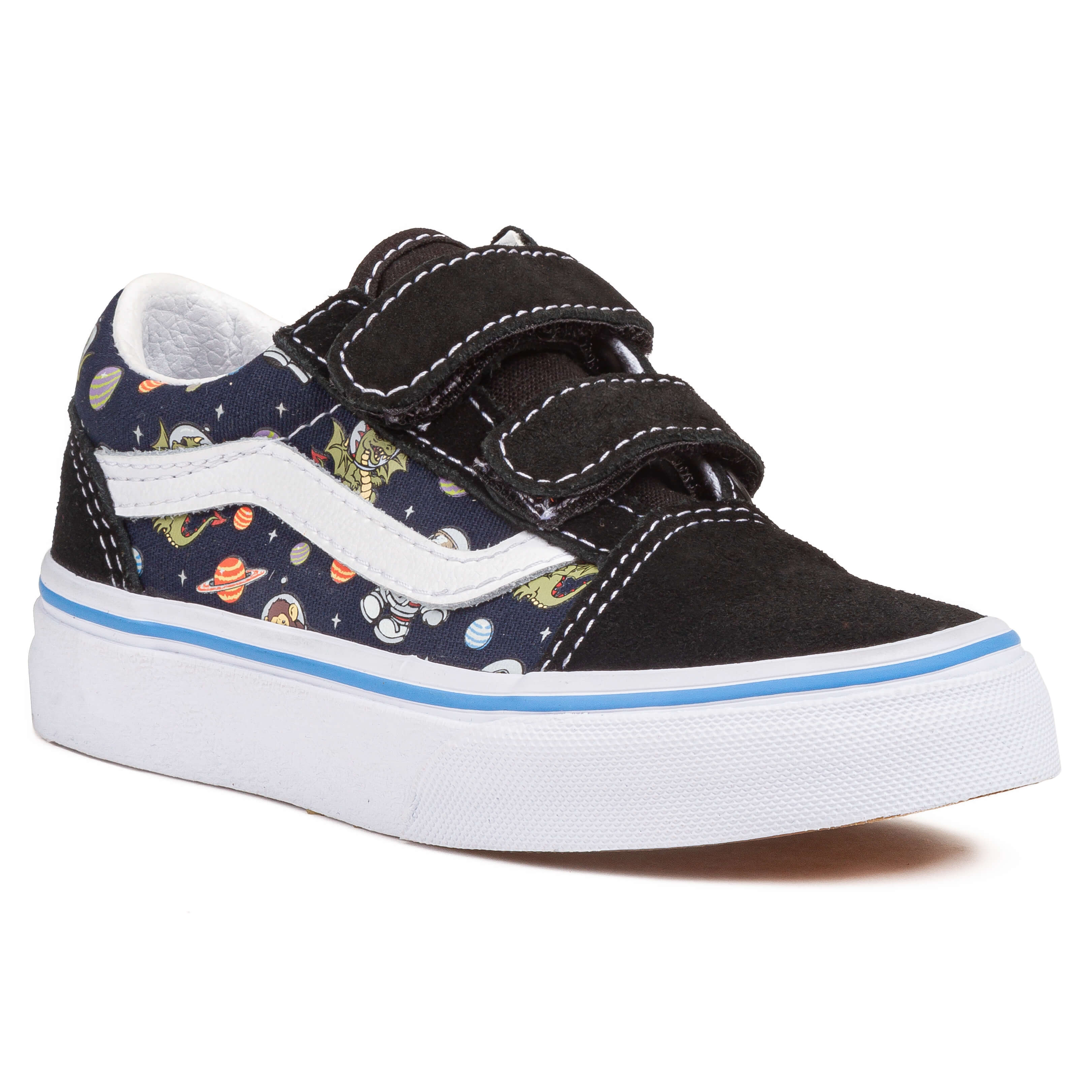 Vans, Kids Old Skool Glow - Black