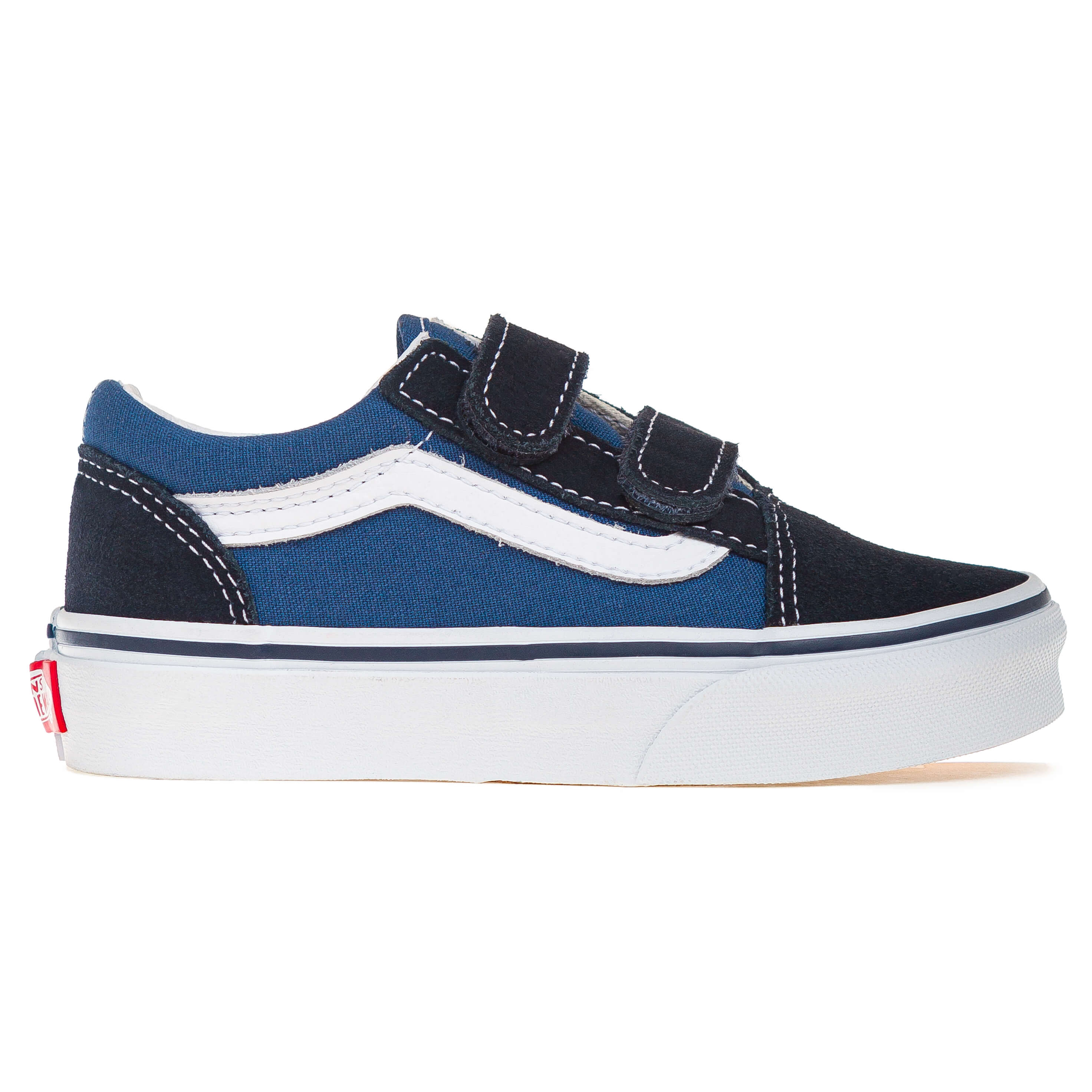 Vans, Kids Old Skool Velcro - Navy