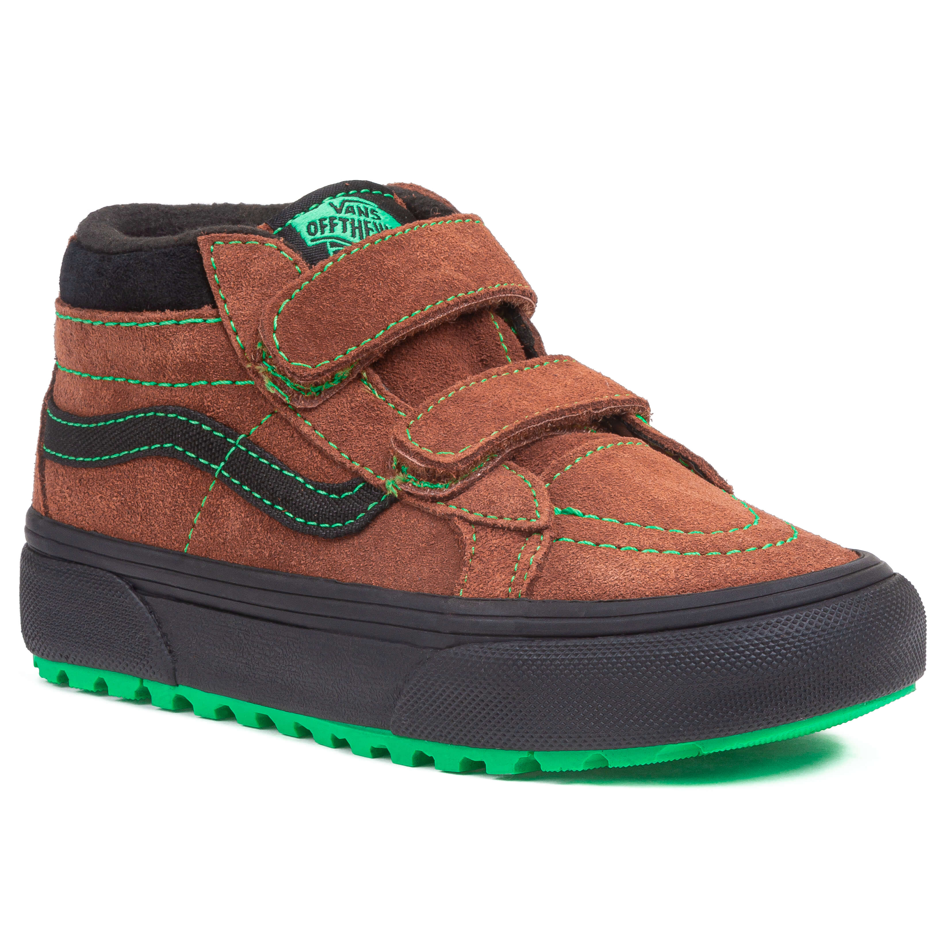 Vans, Kids Sk8-mid Mte - Brown