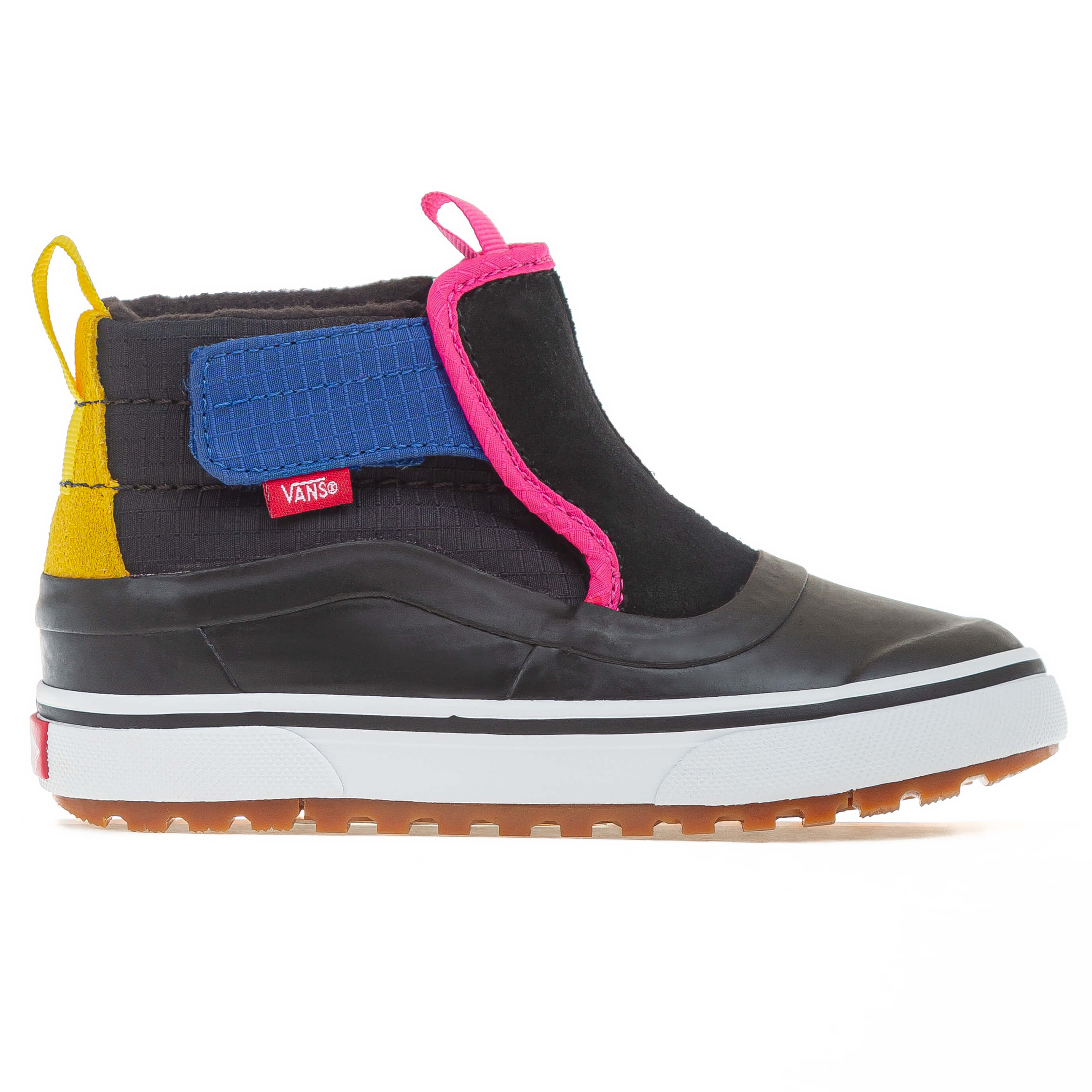 Vans, Kids Slip-on Hi Terrai Velcro Mte - Black