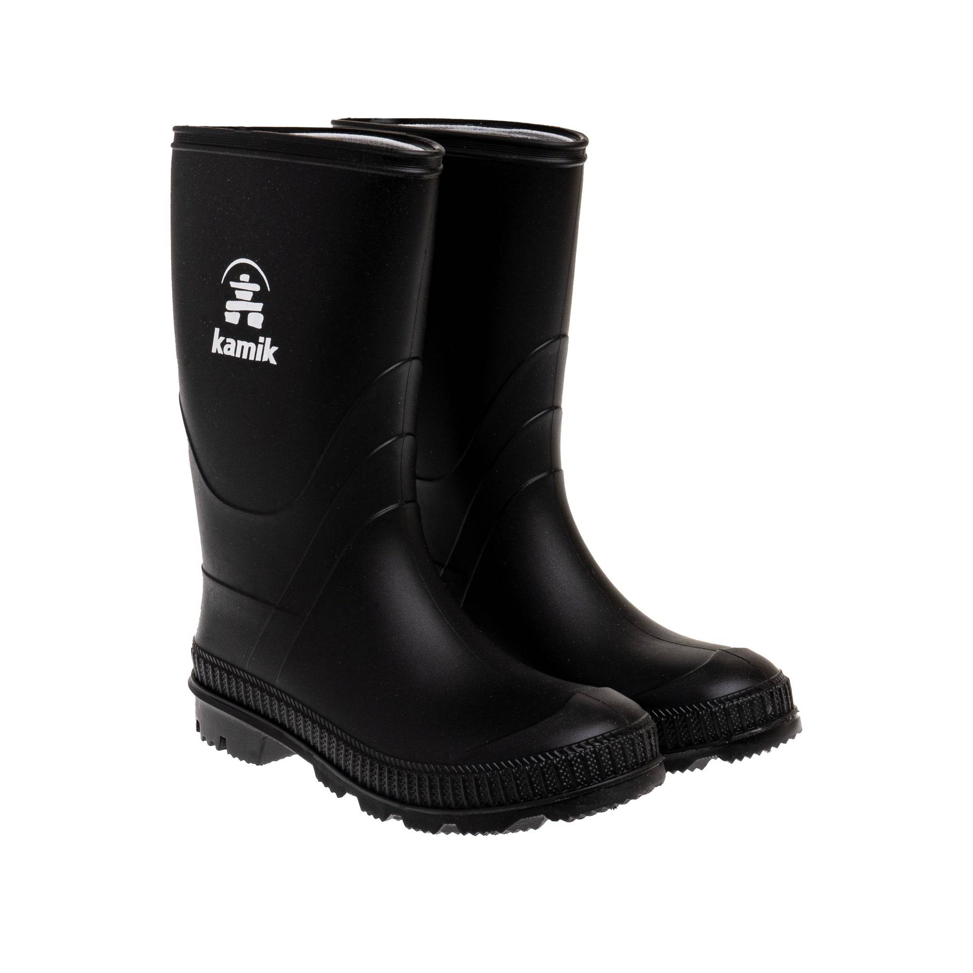 Kamik, Kids Stomp Rainboots - Black