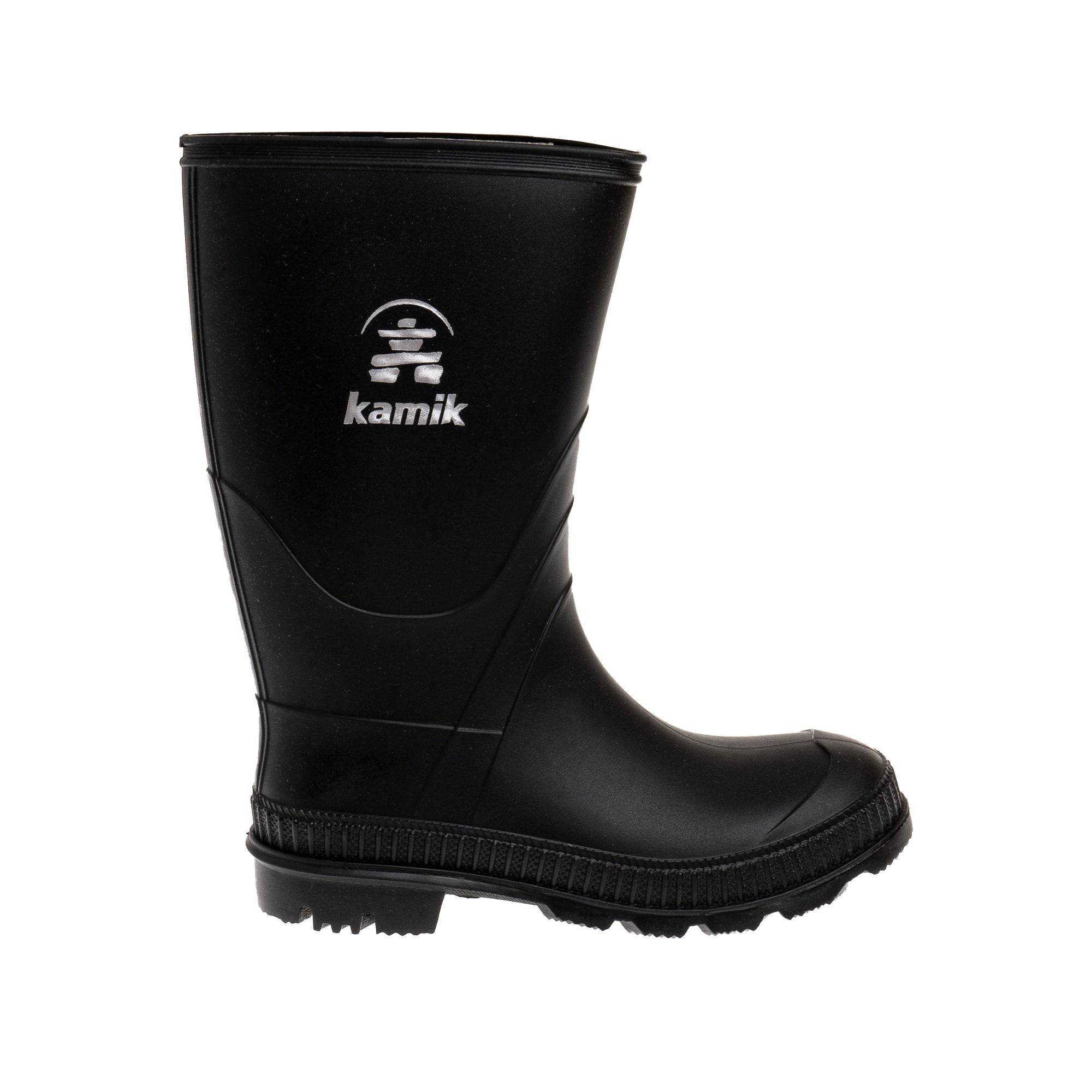 Kamik, Kids Stomp Rainboots - Black