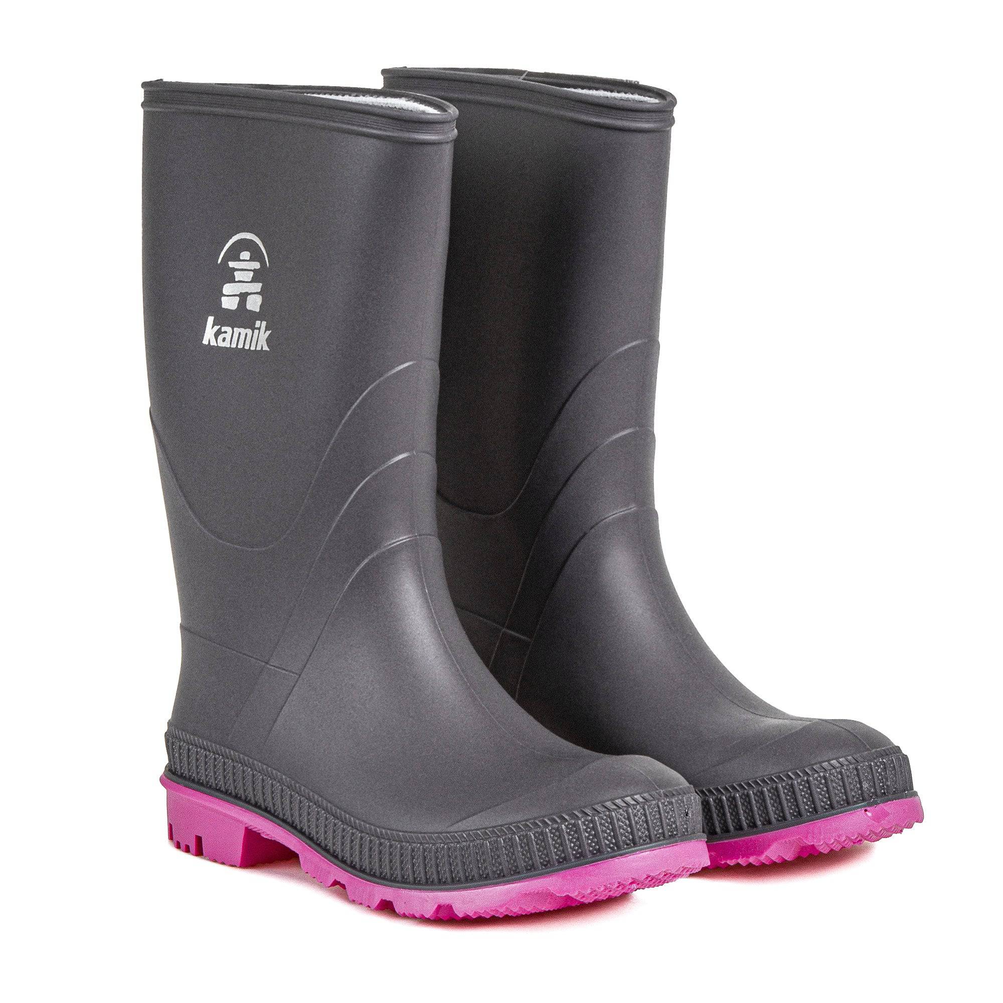 Kamik, Kids Stomp Rainboots - Grey