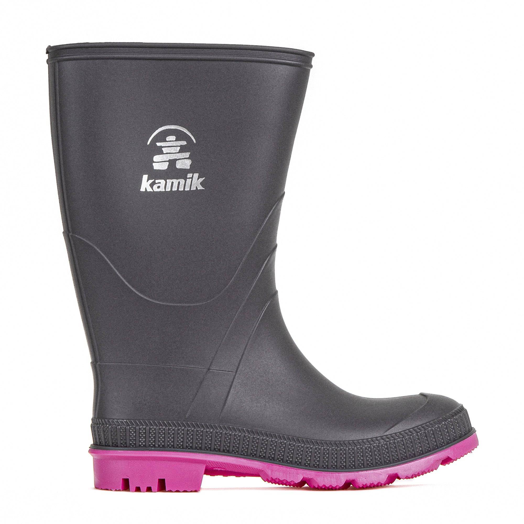 Kamik, Kids Stomp Rainboots - Grey