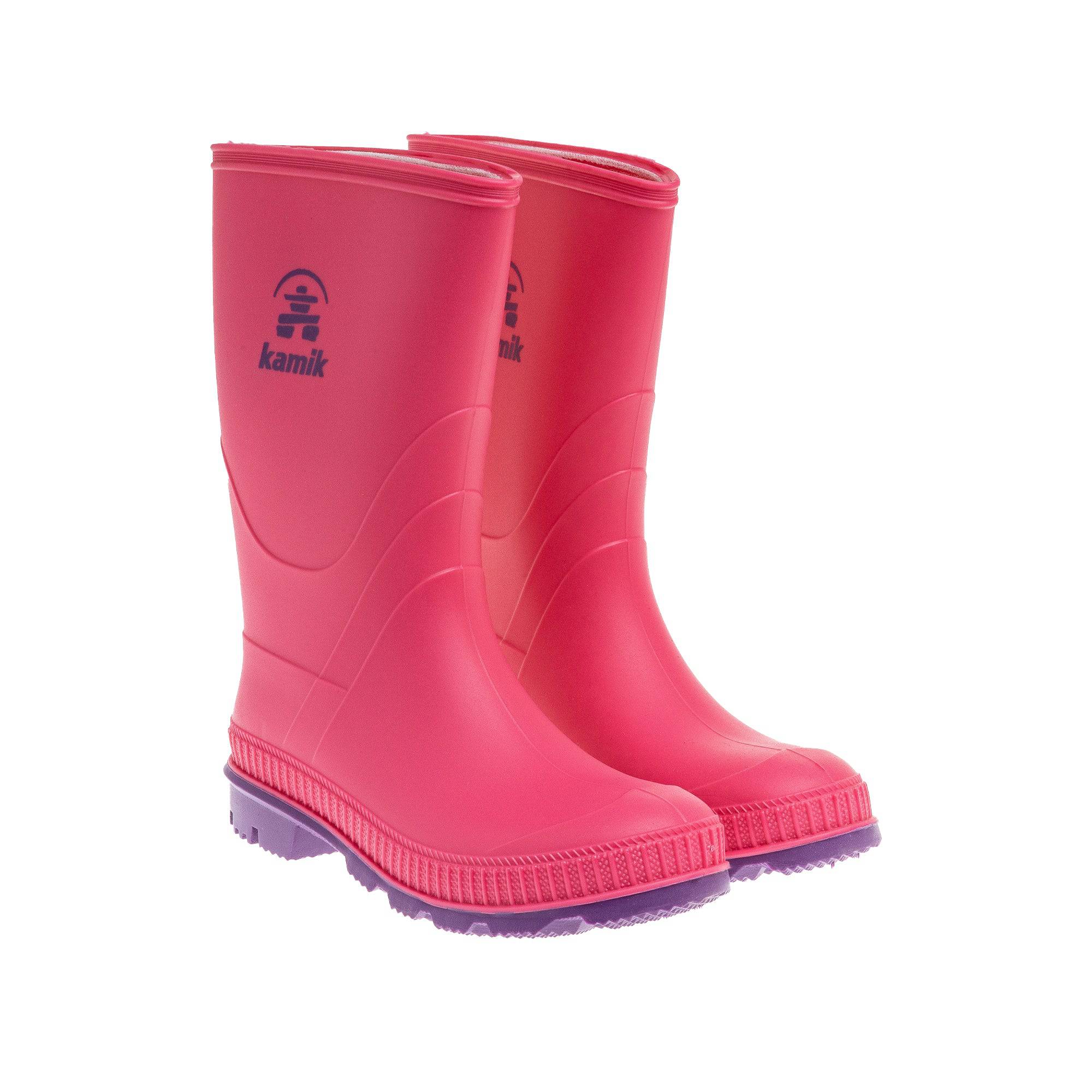 Kamik, Kids Stomp Rainboots - Pink