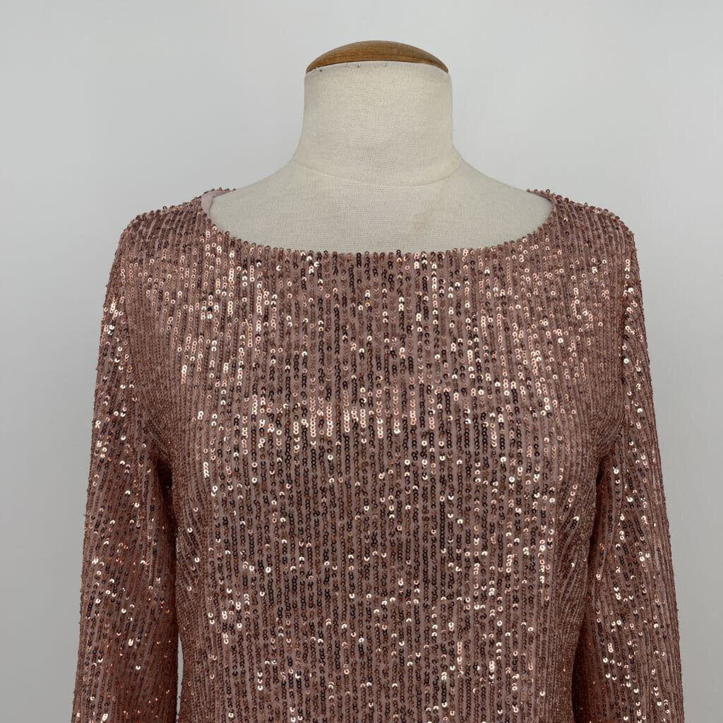 Loft, Loft L/s Sequin Dress