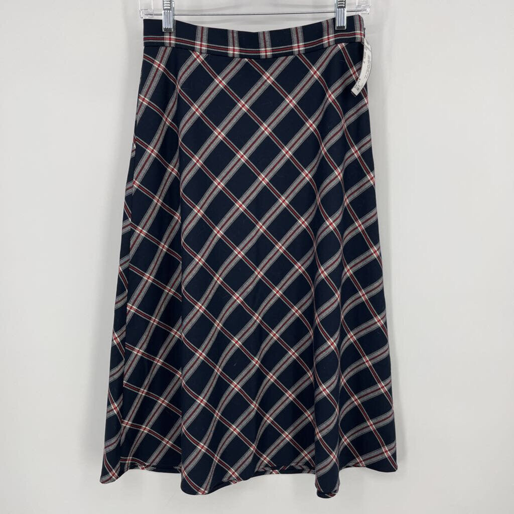 Loft, Loft Plaid Skirt