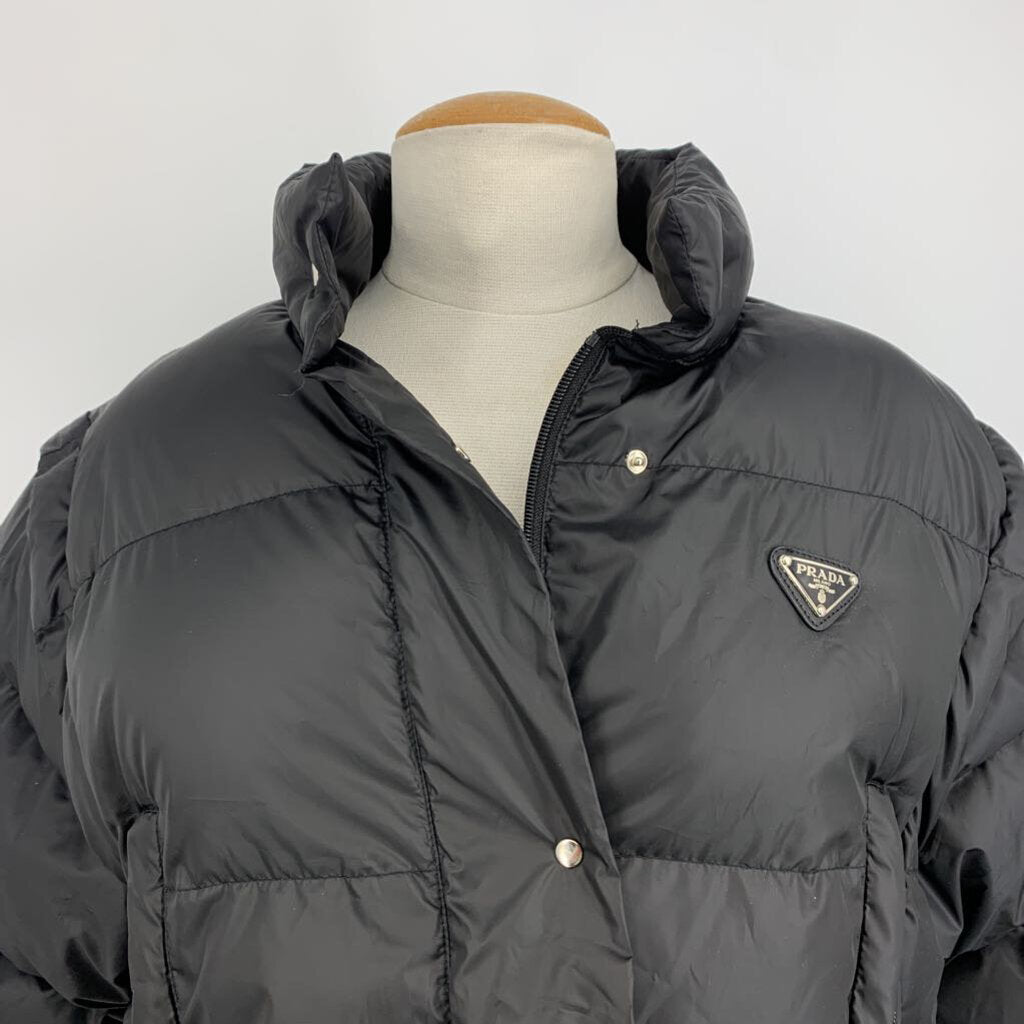 Prada, Prada Cropped Puffer Coat