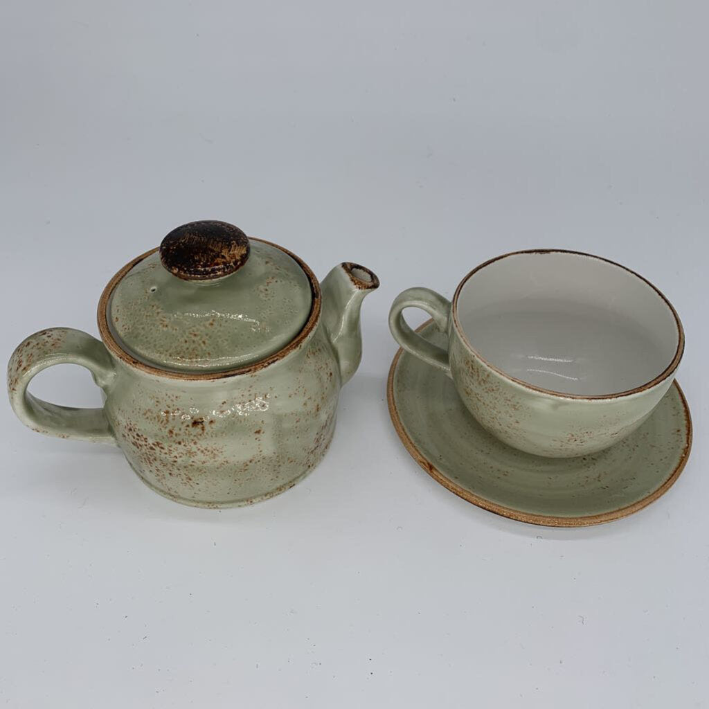 Steelite, Teapot & Teacup Set