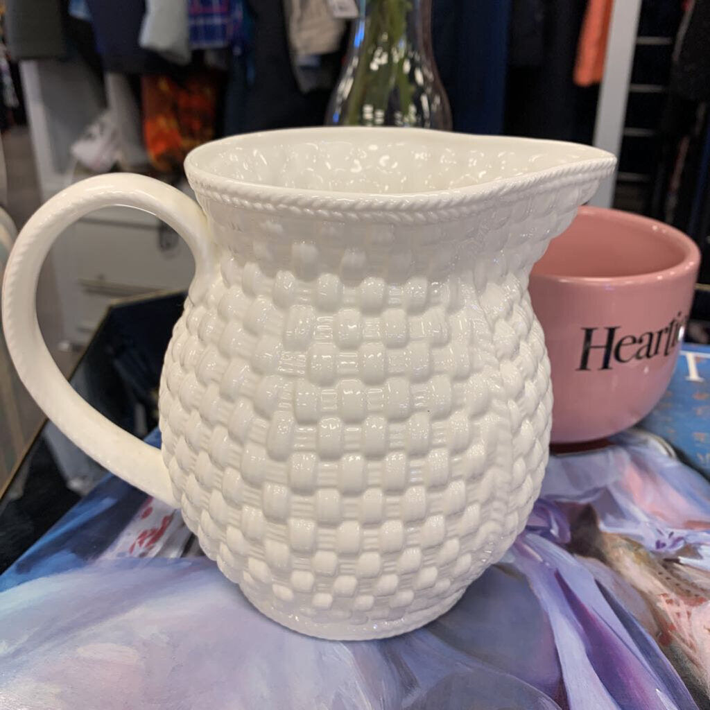 Tiffany & Co, Tiffany Basketweave Pitcher