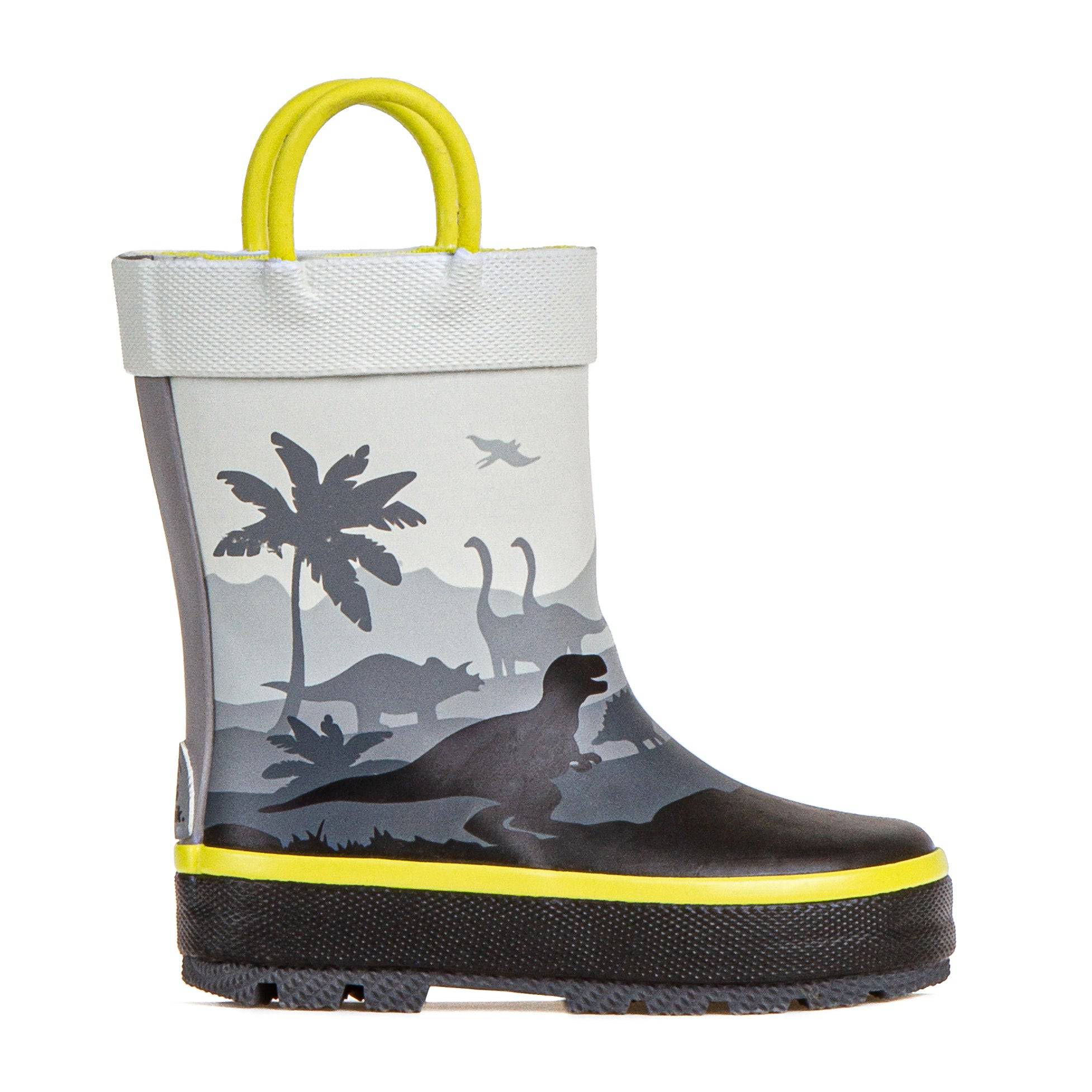 Kamik, Toddler's Dino Rainboot - Grey