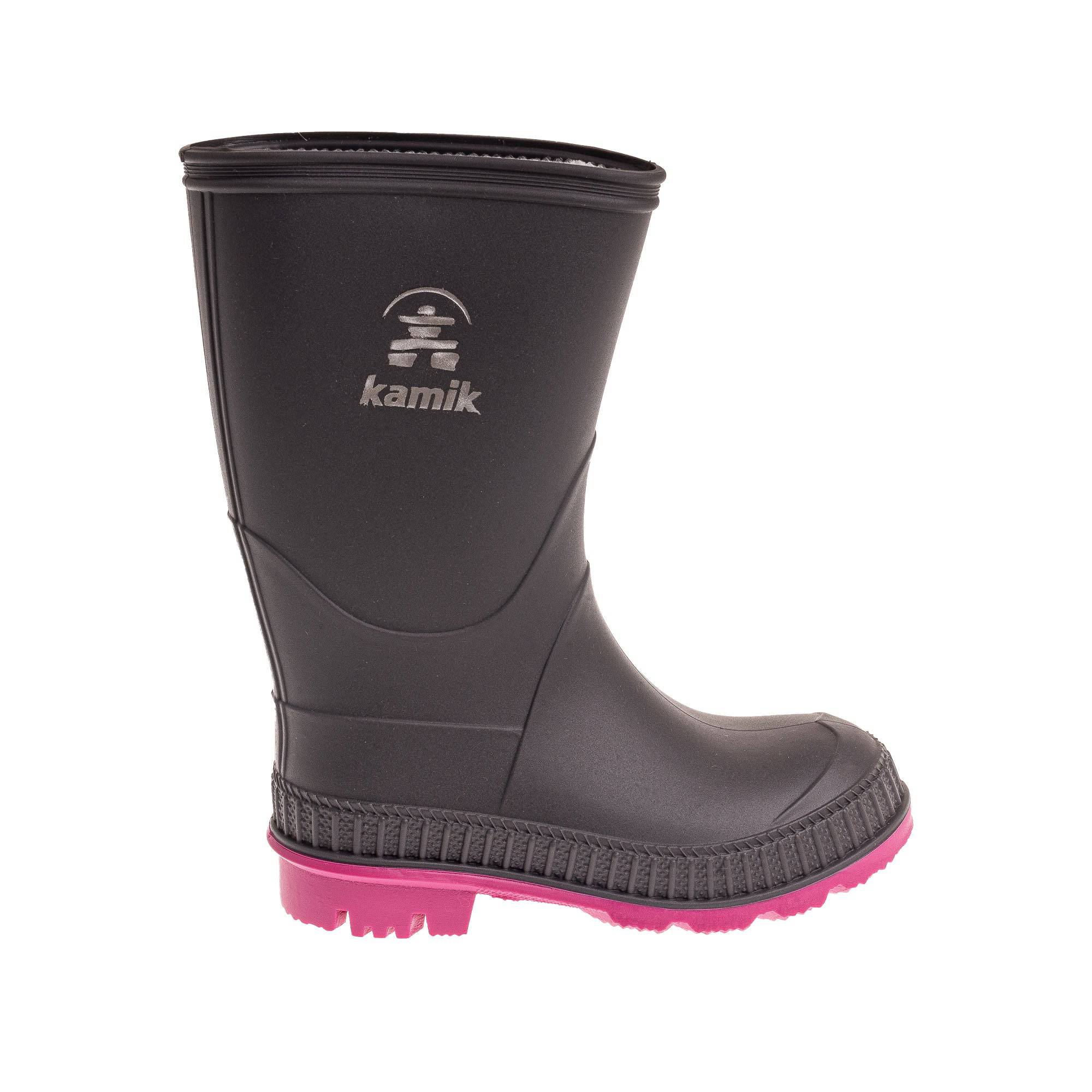 Kamik, Toddlers Stomp Rainboots - Charcoal