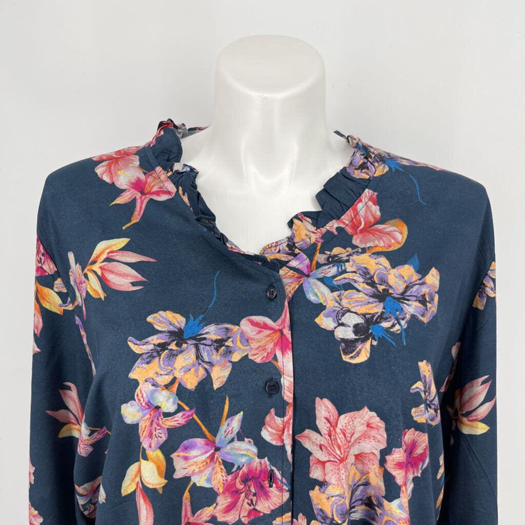 Tolani Collection, Tolani L/s Floral Shirt