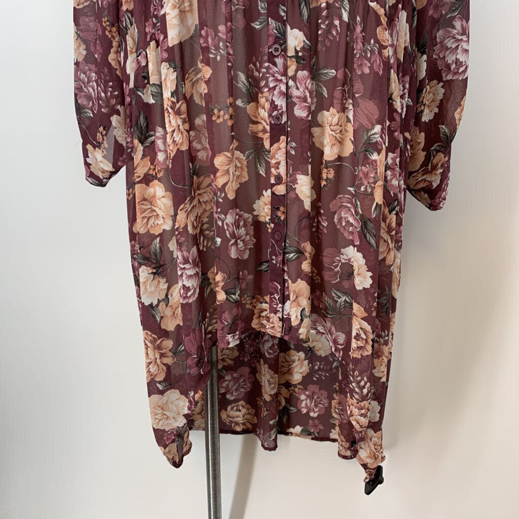 Torrid, Torrid L/s Flora Dress